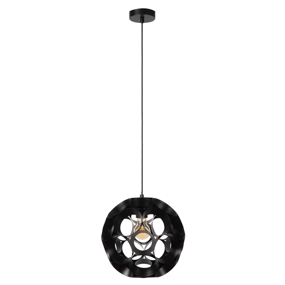 Lucide Unieke hanglampHannelore Ø 30cm zwart - 10423/30/30